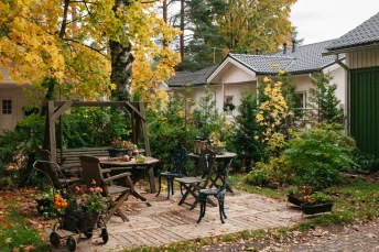 desain taman minimalis di lahan sempit