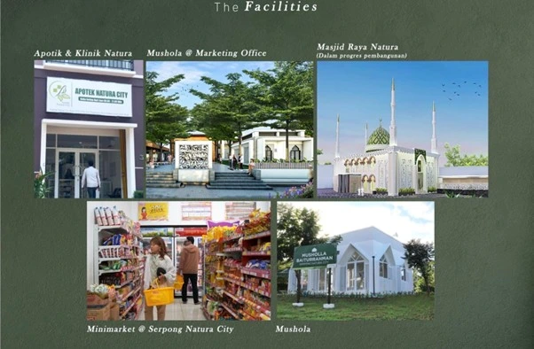 Beberapa Fasilitas di Serpong Natura City