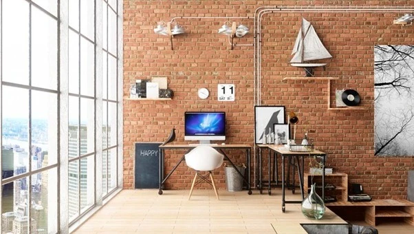 Contoh Ruang Kerja Industrial