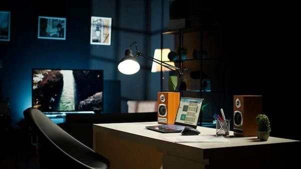 Contoh Ruang Kerja Modern Futuristik