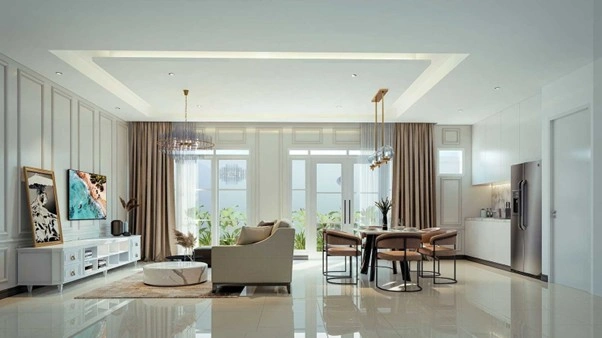 Ruang terbuka alami pada rumah Mediterania dari Serpong Natura City