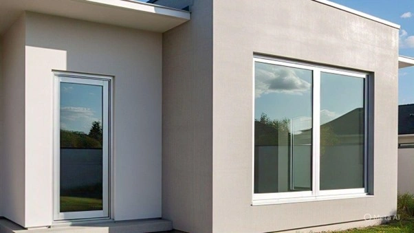 Contoh Fasad Jendela besar tanpa teralis