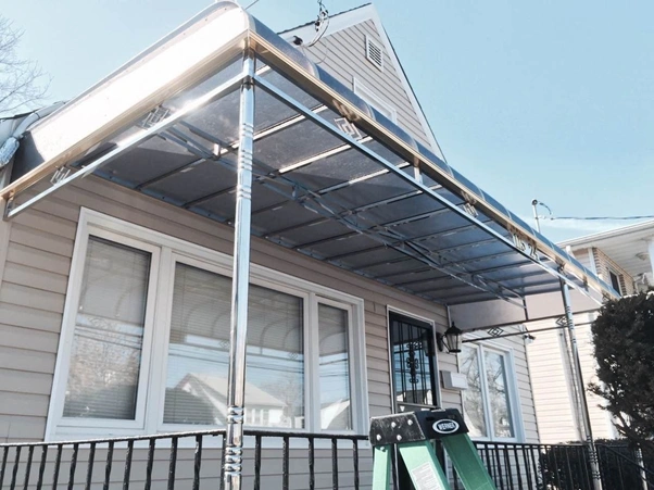 Contoh Kanopi stainless steel