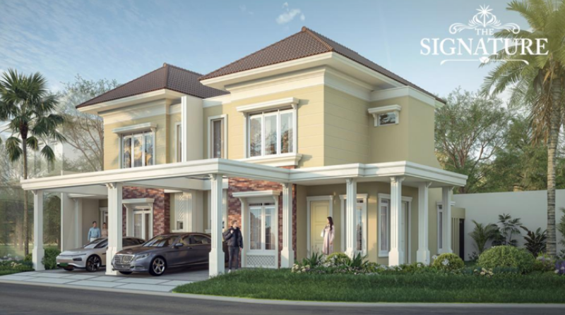 Fasad Rumah Klasik Modern