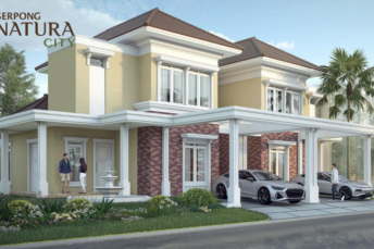 Area Carport Luas di Cluster Neo Classic