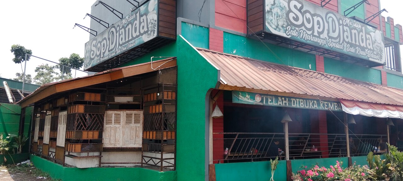Sop Djanda dan Sate Maranggi Ma'idah