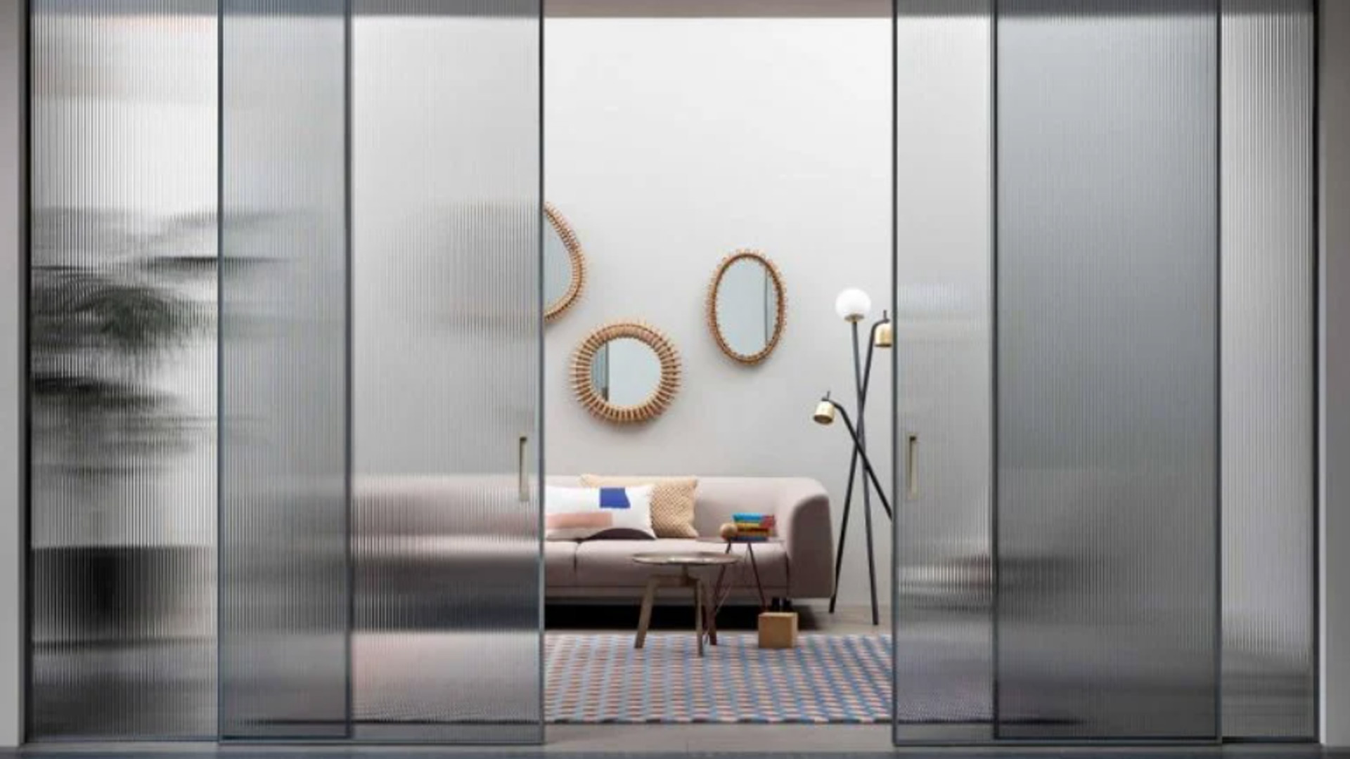 pintu rumah 2 pintu model kaca