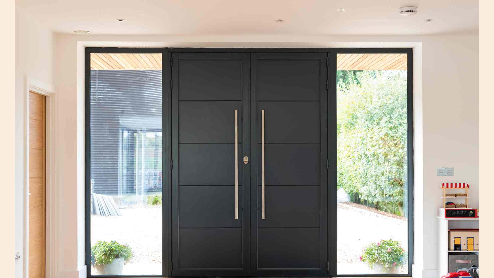 pintu alumunium finishing matte