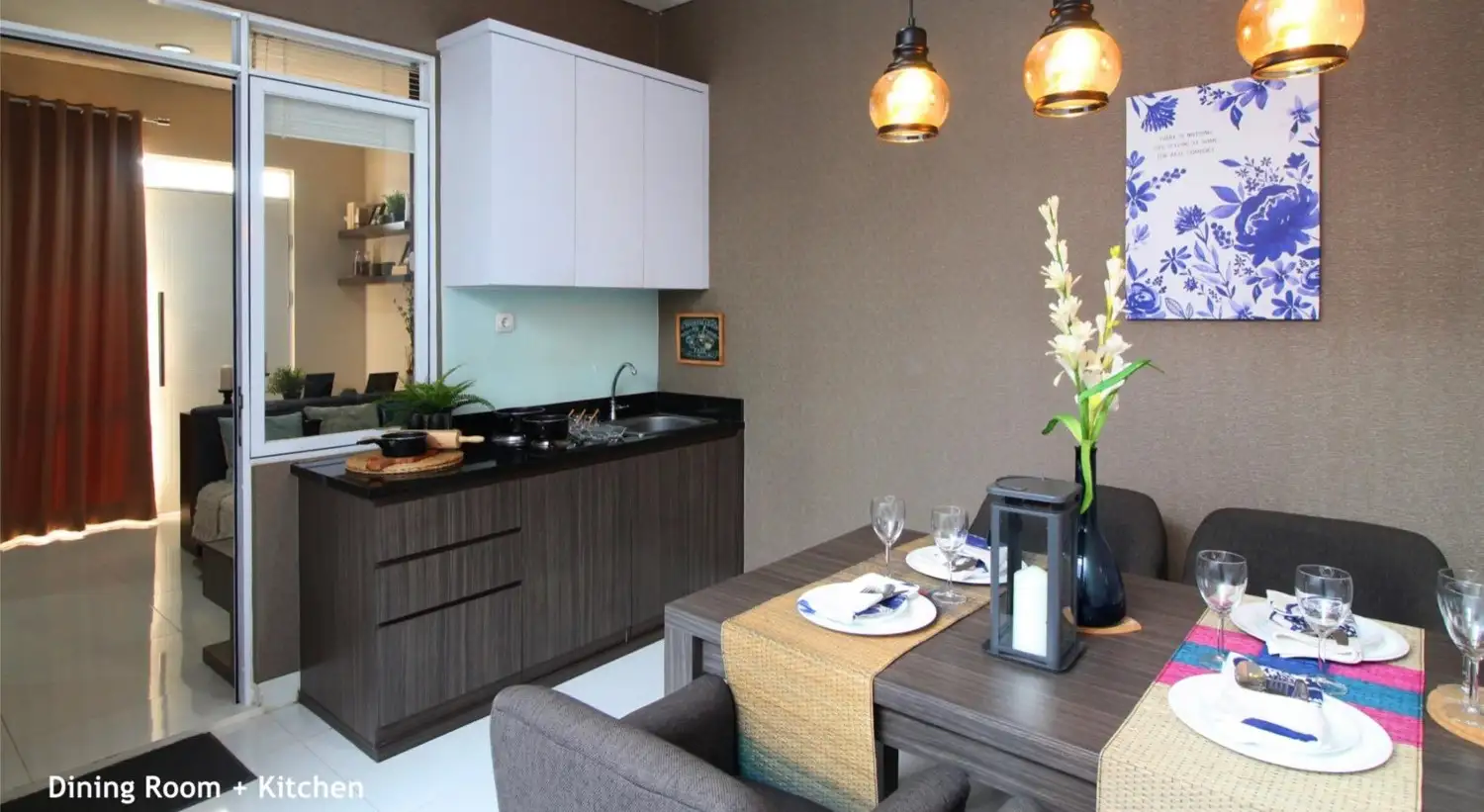 Desain interior di Gardenia