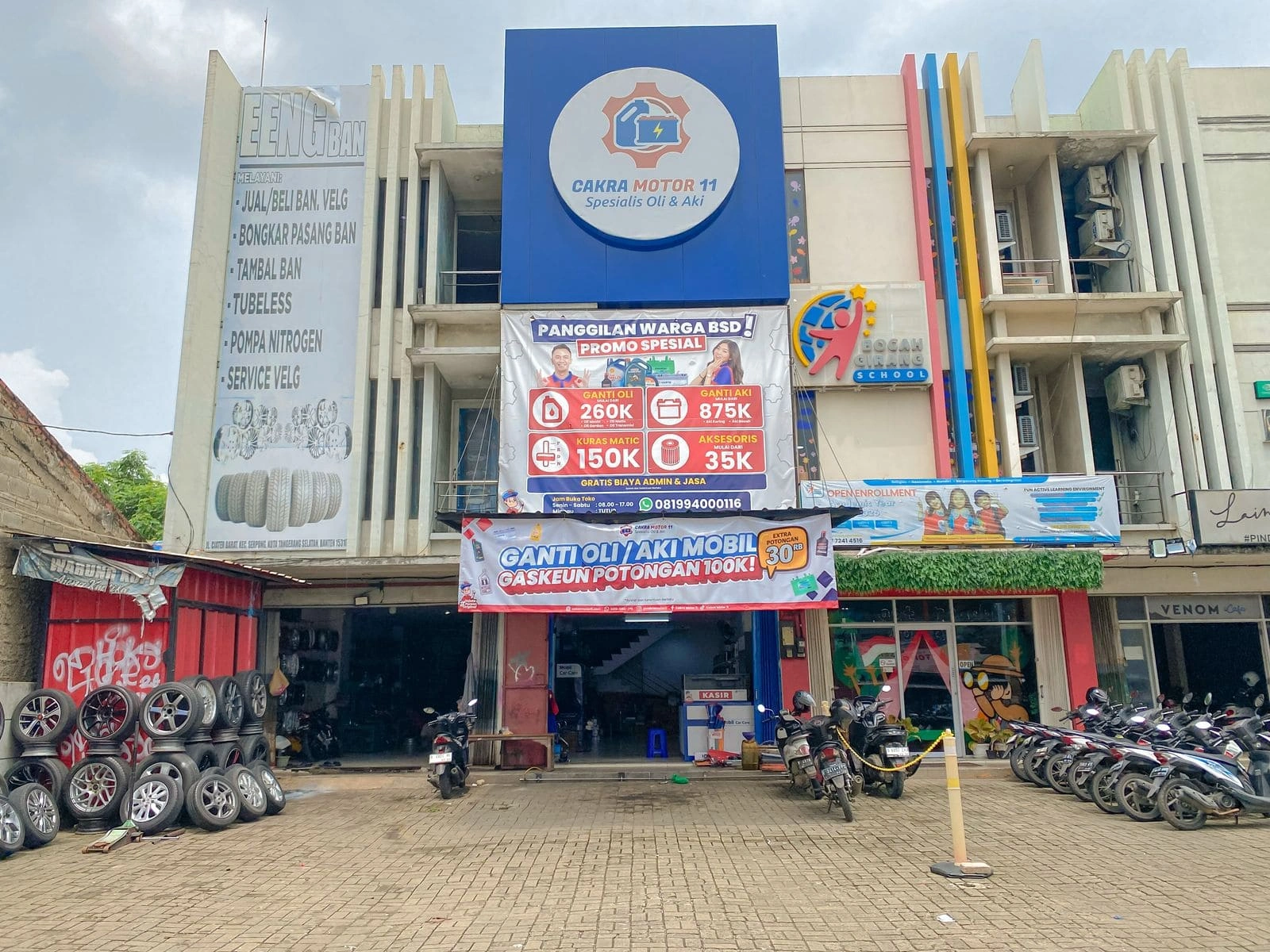 Bengkel Cakra Motor 11 BSD