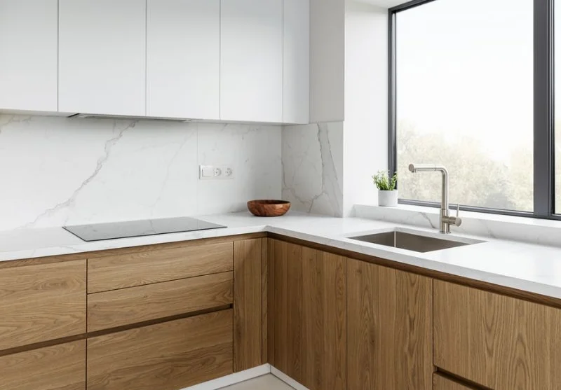 Dapur Minimalis Berbentuk L